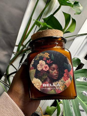 Bella Candle- Limited Edition Luxe Amber Jar