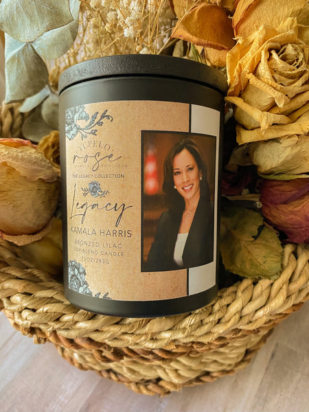 Commemorative Kamala Harris Legacy Candle- Limited Edition