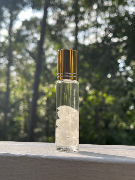 Crystal & Coconut Oil Infused Perfume Roll-Ons