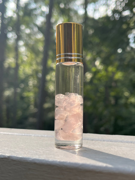 Crystal & Coconut Oil Infused Perfume Roll-Ons