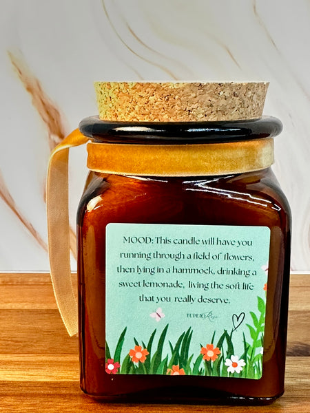 Sweetgrass Candle- Limited Edition Apothecary Vessel 11oz