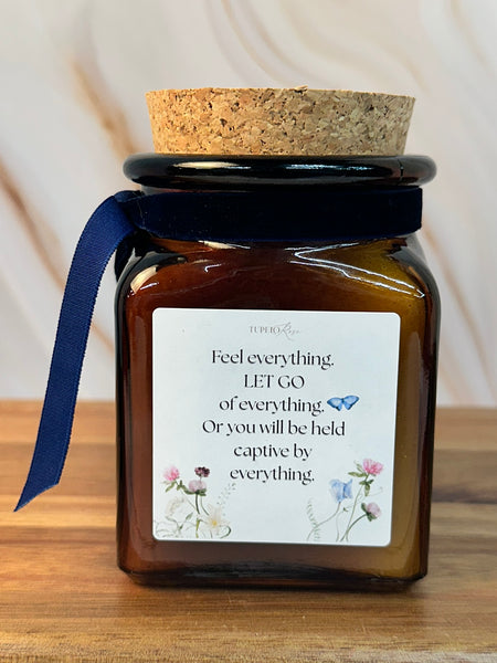 Let that Shit Go- Limited Edition Apothecary Vessel 11oz