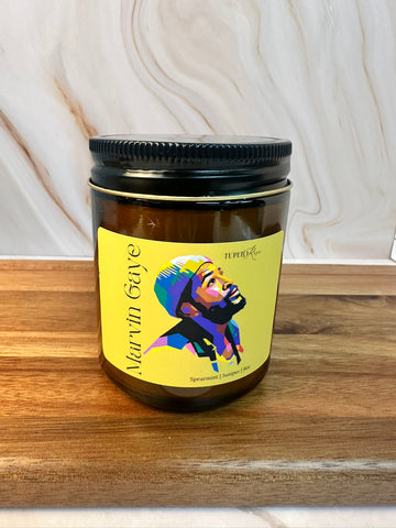 Marvin Gaye Tribute Candle