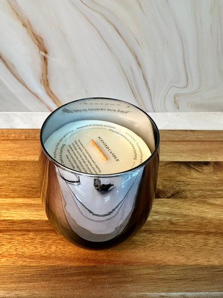 Luxe  Wood Wick Versailles Collection Candle