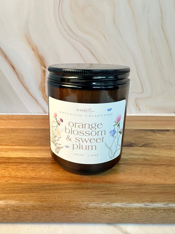 Orange Blossom & Sweet Plum Candle