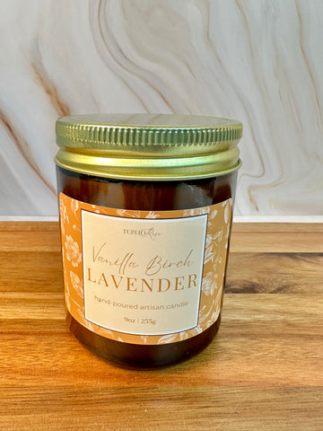 Vanilla Birch & Lavender Candle
