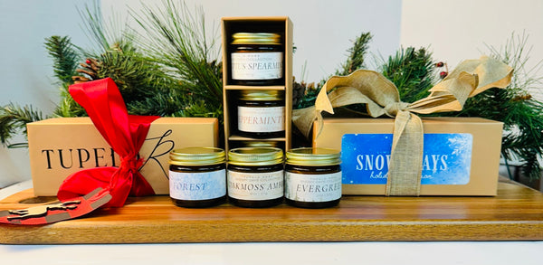 Christmas Candle Trio Box Set