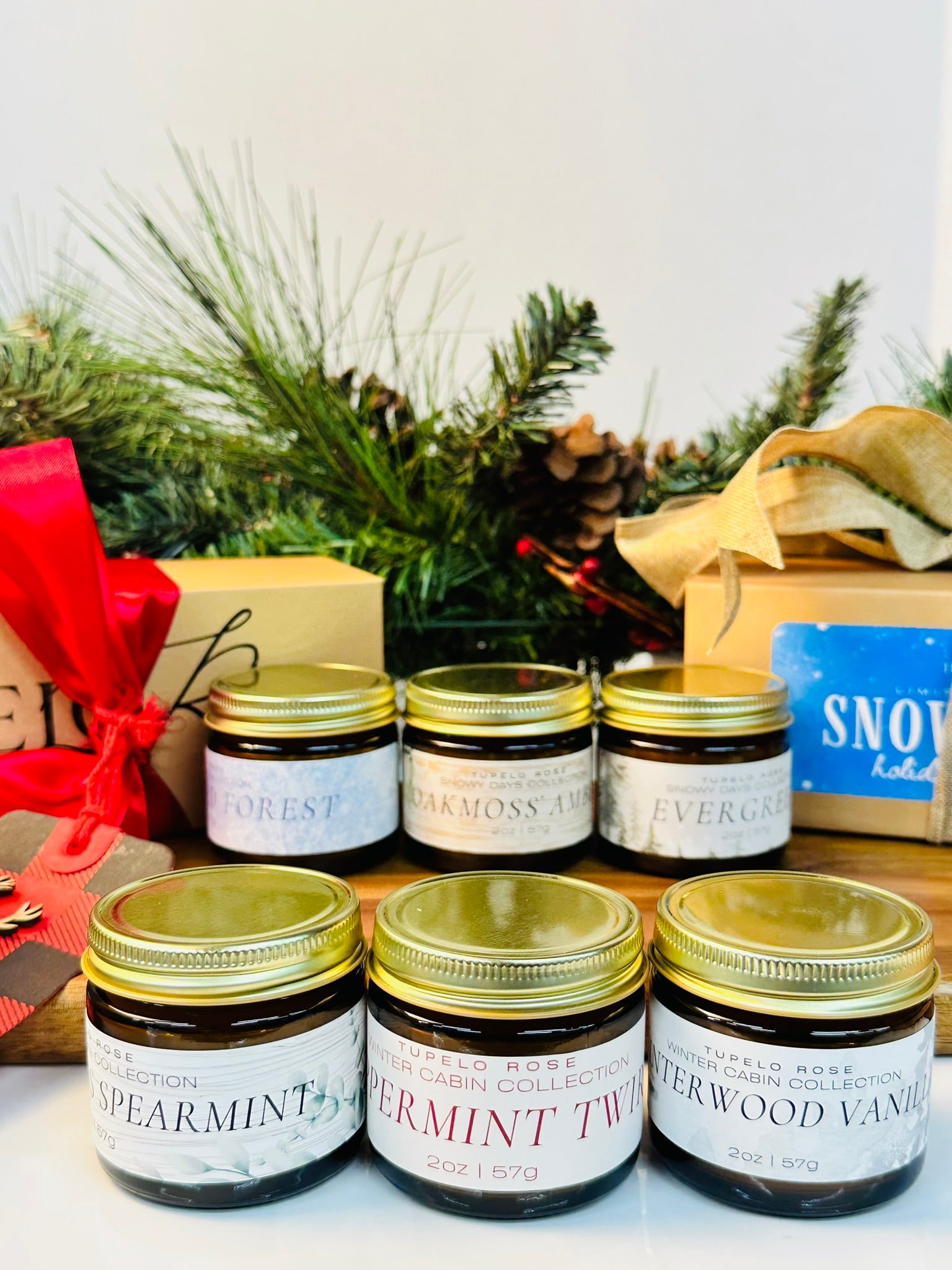 Christmas Candle Trio Box Set