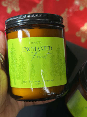 Enchanted Forest Candle