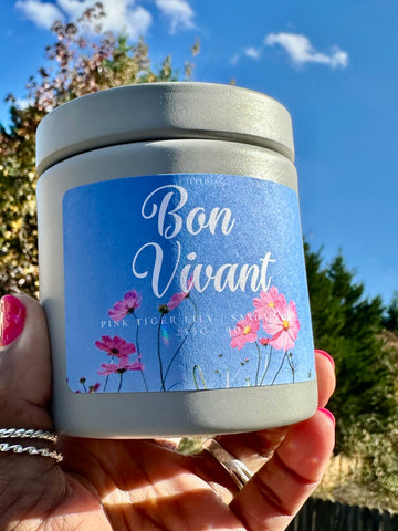 Bon Vivant Candle Tin