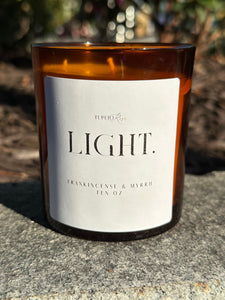 Light-Frankincense & Myrrh Candle