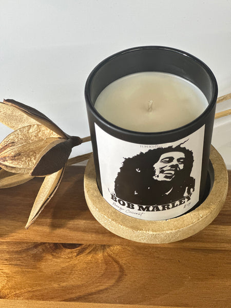 Bob Marley Large Graphic Candle