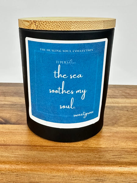 The Sea Soothes My Soul Candle