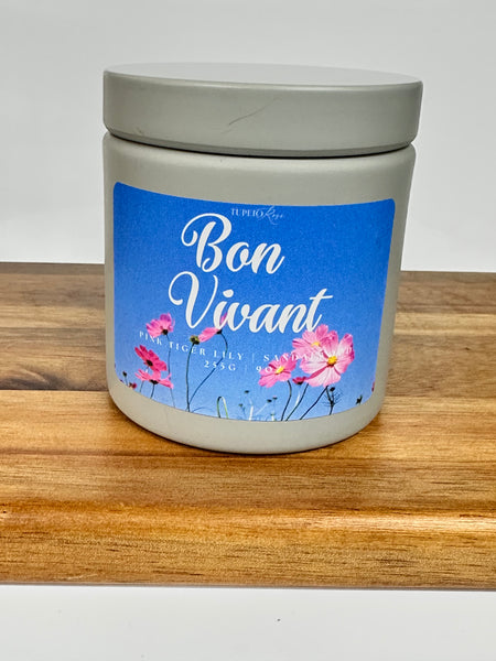 Bon Vivant Candle Tin