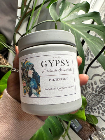 Gypsy Stevie Nicks Tribute Candle Luxury Tin