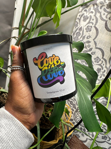 Love is Love Candle