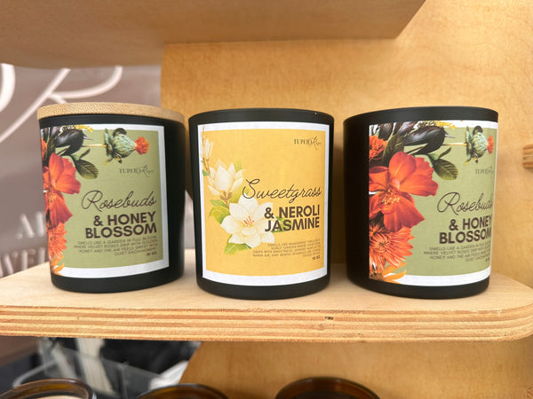 Rosebuds & Honey Candle