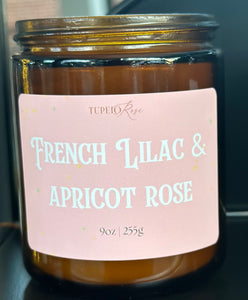 French Lilac and Apricot Rose