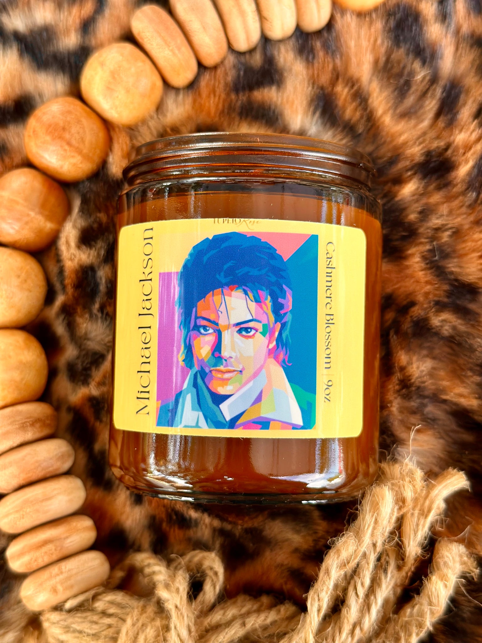 Michael Jackson- The King of Pop Tribute Candle