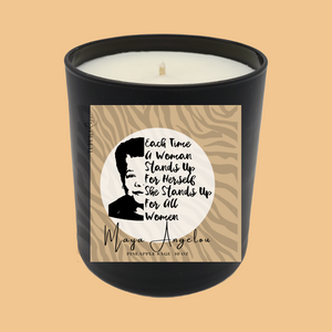 Maya Angelou Tribute Candle